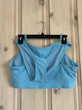 NWOT Xhilaration Blue Sports Bikini with Bikini Top and Bikini Bottom